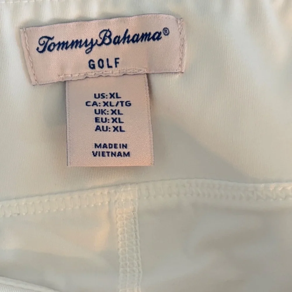 Tommy Bahama Golf Women's White Skirt/Skort Size XL Golf Tennis Pickleball